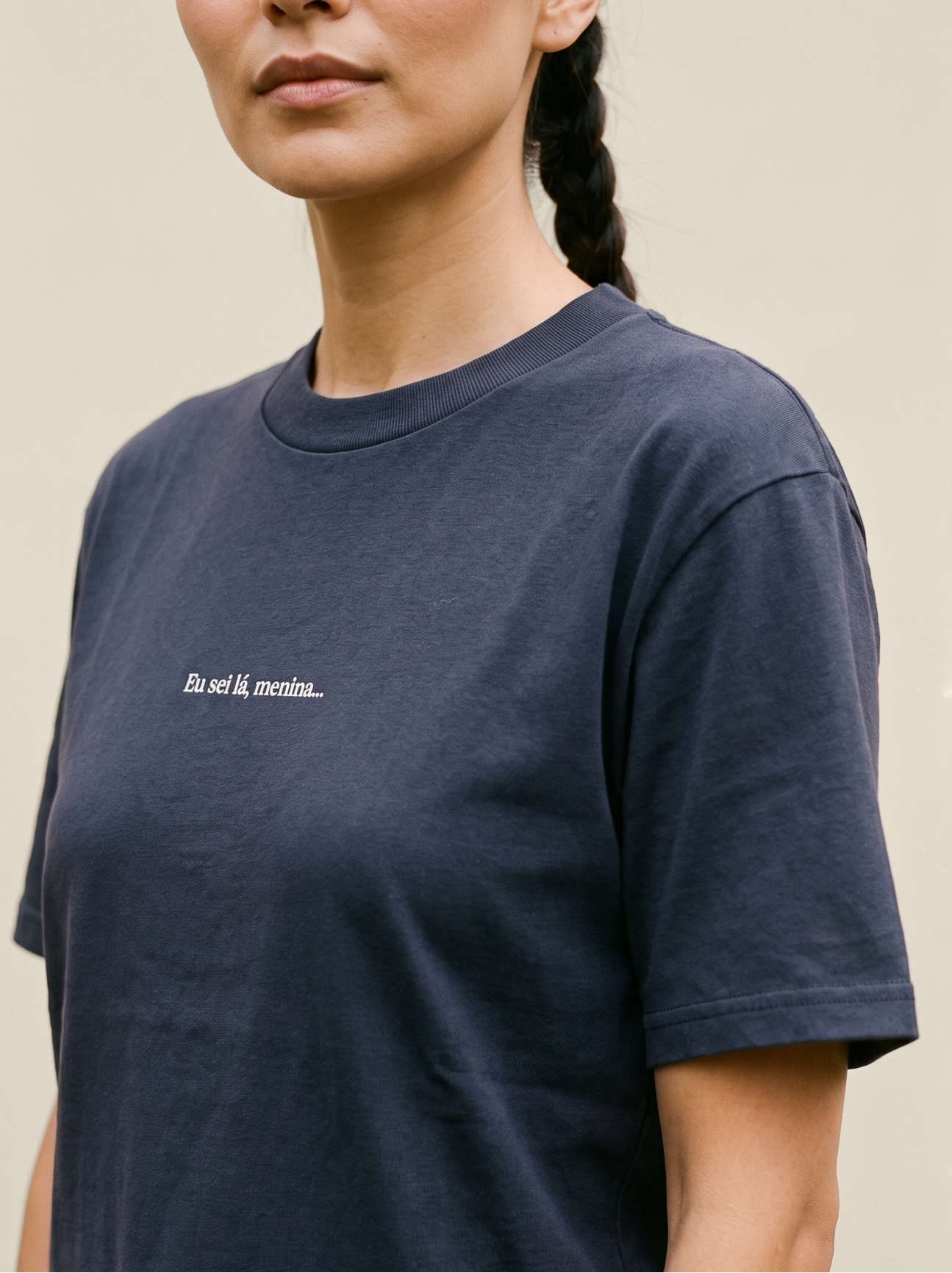 T-shirt Eu sei lá menina...